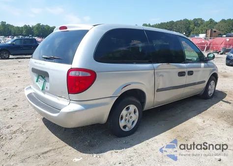 2003 Dodge Grand Caravan Se из США, поврежденный, VIN 1D4GP24343B188527